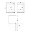 Scandomestic MB 32 BE - Minibar