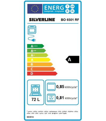 Silverline BO 6501 RF - Ovn til indbygning