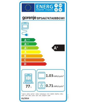 Gorenje BPSA6747A08BGWI - Ovn til indbygning