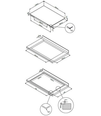 Eico 2269 60 IQWP-2 - Induktionskogeplade