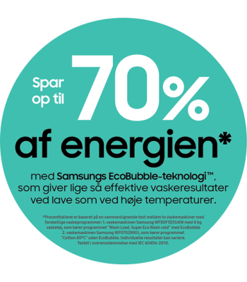 Samsung WW11BB504CAWS4 - Frontbetjent vaskemaskine