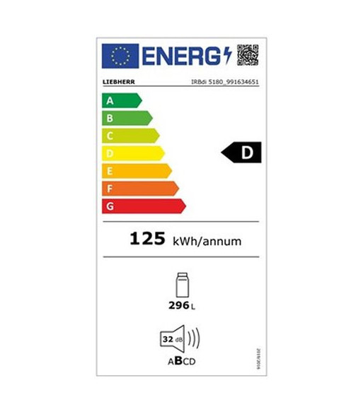 Liebherr IRBdi 5180-20 001 - Integrerbart køleskab Liebherr IRBdi 5180-20 001 - Integrerbart køleskab