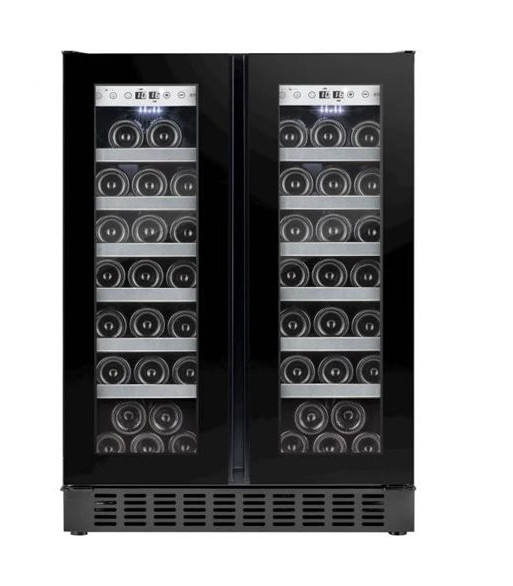 Temptech STHLM ST2DX60DRB - Fritstående vinkøleskab