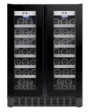 Temptech STHLM ST2DX60DRB - Fritstående vinkøleskab