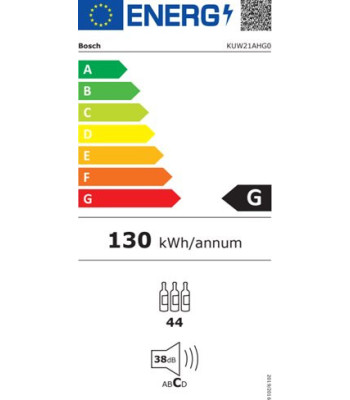 Bosch KUW21AHG0 - Integrerbart vinkøleskab