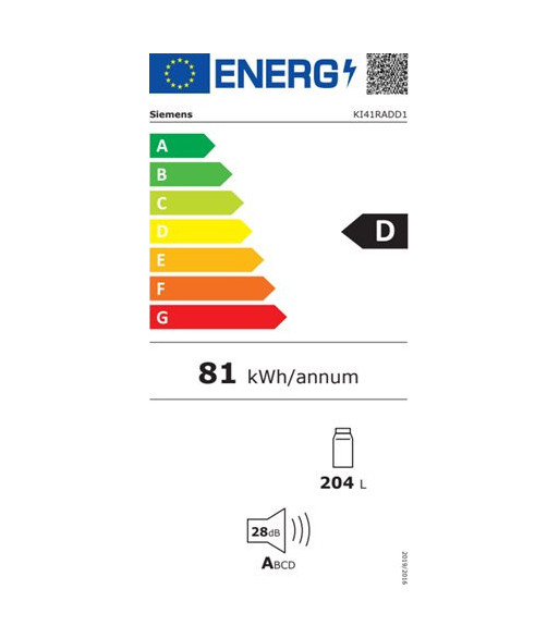Siemens KI41RADD1 - Integrerbart køleskab Siemens KI41RADD1 - Integrerbart køleskab