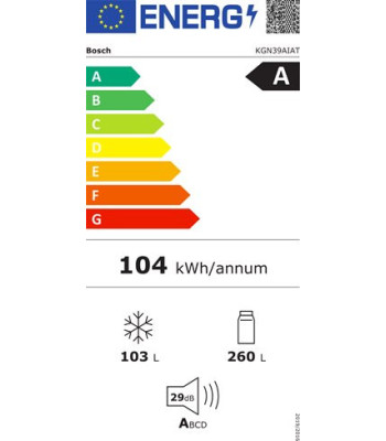 Bosch KGN39AIAT - Fritstående kølefryseskab