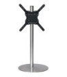 Sinox StandView TV gulvstand med drejbar top. 26"-65". Alu finish