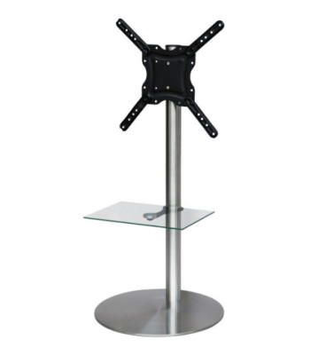 Sinox StandView TV gulvstand med drejbar top. 26"-65". Alu finish