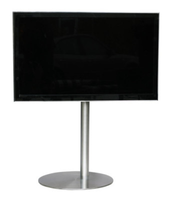 Sinox StandView TV gulvstand med drejbar top. 26"-65". Alu finish