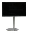Sinox StandView TV gulvstand med drejbar top. 26"-65". Alu finish