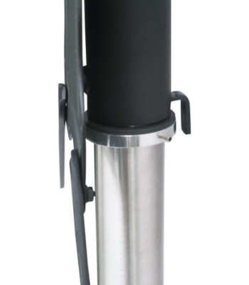 Sinox StandView TV gulvstand med drejbar top. 26"-65". Alu finish