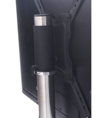 Sinox StandView TV gulvstand med drejbar top. 26"-65". Alu finish