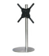 Sinox StandView TV gulvstand med drejbar top. 26"-65". Alu finish