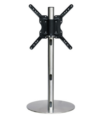 Sinox StandView TV gulvstand med drejbar top. 26"-65". Alu finish