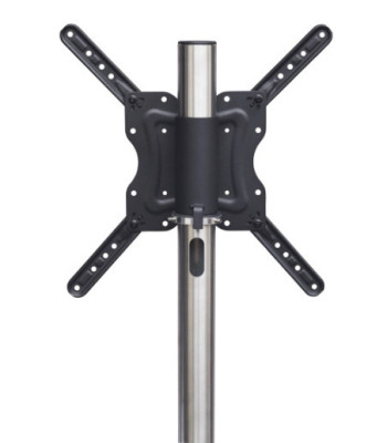 Sinox StandView TV gulvstand med drejbar top. 26"-65". Alu finish