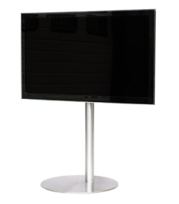 Sinox StandView TV gulvstand med drejbar top. 26"-65". Alu finish