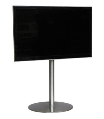 Sinox StandView TV gulvstand med drejbar top. 26"-65". Alu finish