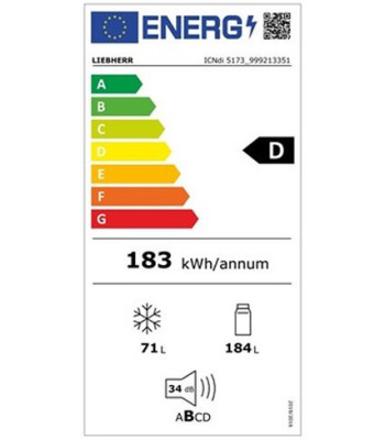 Liebherr ICNdi 5173-20 001 - Integrerbart kølefryseskab