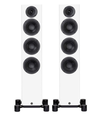 System Audio legend 40 silverback Hvid Satin