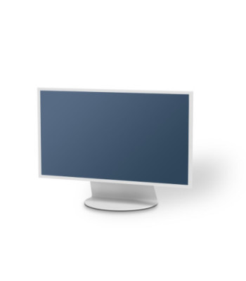 Alpha Home H1 bordstander i hvid