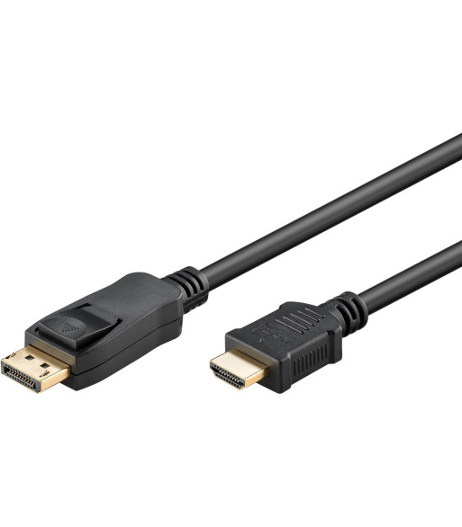 GOOBAY - DisplayPort/HDMI kabel - DP han  HDMI han