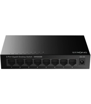 Strong switch 8 Gigabit ports metal - Switch