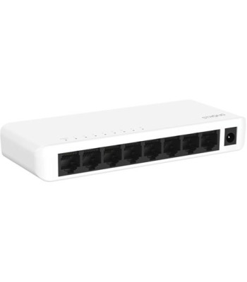 Strong switch 8 Gigabit ports plastic white - Switch