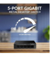 Strong switch 5 Gigabit ports metal - Switch