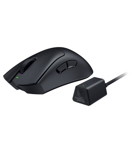 RAZER DEATHADDER V3 PRO + HYPERPOLLING WIRELESS DONGLE - Trå RAZER DEATHADDER V3 PRO + HYPERPOLLING WIRELESS DONGLE - Trå