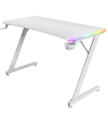 TRUST GXT709W LUMINUS RGB DESK - WHITE