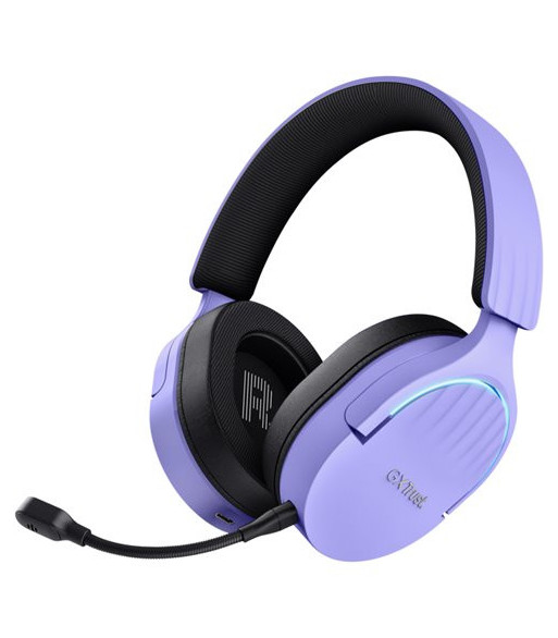 TRUST GXT491P FAYZO WIRELESS HEADSET - PURPLE - Headset