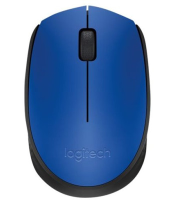 Logitech M171 Trådløs Sort Blå - Trådløs mus