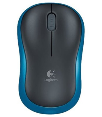 Logitech M185 Optisk Trådløs Blå