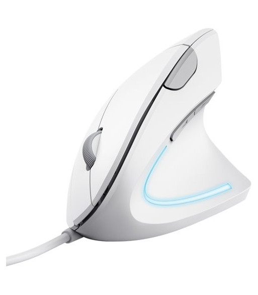 TRUST VERTO ERGO MOUSE - WHITE - Mus