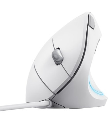 TRUST VERTO ERGO MOUSE - WHITE - Mus