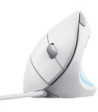 TRUST VERTO ERGO MOUSE - WHITE - Mus