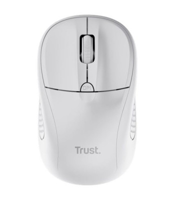 TRUST PRIMO WIRELESS MOUSE - MATT WHITE - Trådløs mus
