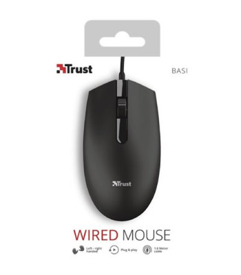 TRUST BASI WIRED MOUSE - Mus