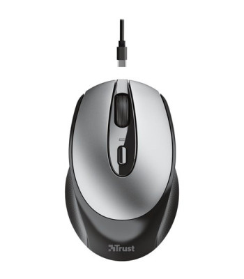 TRUST ZAYA WRL RCHRGABLE MOUSE BLK - Genopladelig mus