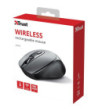 TRUST ZAYA WRL RCHRGABLE MOUSE BLK - Genopladelig mus