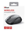 TRUST ZAYA WRL RCHRGABLE MOUSE BLK - Genopladelig mus