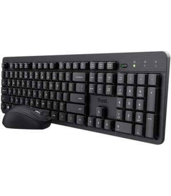 TRUST ODY II WL KEYBOARD & MOUSE ND - Tastatur og mus