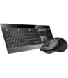 RAPOO 9900M Multi-Mode Trådløs Keyboard/Mus Nordisk Layout