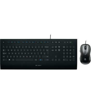 Logitech Corded K280e Tastatur Kabling Nordisk