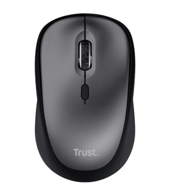 TRUST YVI+ WIRELESS MOUSE ECO BLACK - Trådløs mus