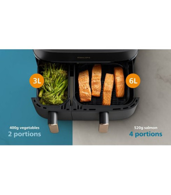 Philips NA352/00 dual basket - Airfryer