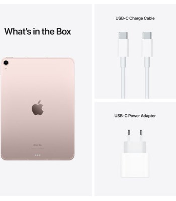 iPad Air 5 2022 10.9'' Wi-Fi + Cellular 64GB - Pink - MM6T3K