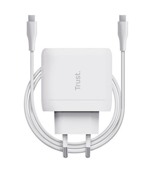 TRUST MAXO 65W USB-C CHARGER - WHITE TRUST MAXO 65W USB-C CHARGER - WHITE