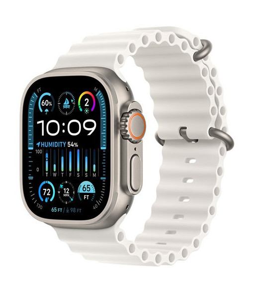 Watch Ultra 2 GPS + Cell. 49mm Titanium Case / White Ocean B Watch Ultra 2 GPS + Cell. 49mm Titanium Case / White Ocean B